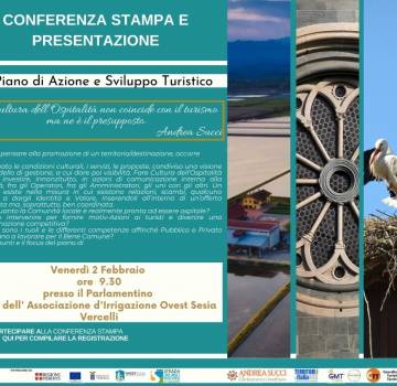 Conferenza Stampa: Piano di Azione per lo Sviluppo Turistico