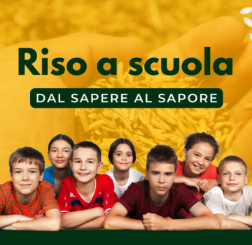 Riso a scuola, dal sapere al sapore