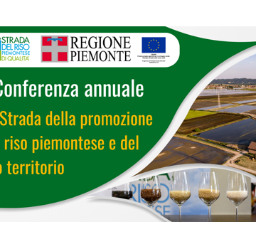 V Conferenza La Strada della promozione del riso piemontese e del suo territorio